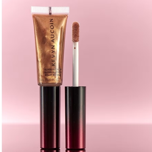 NIB Kevyn Aucoin Glass Glow Lip Gloss - Spectrum Bronze - Picture 3 of 4